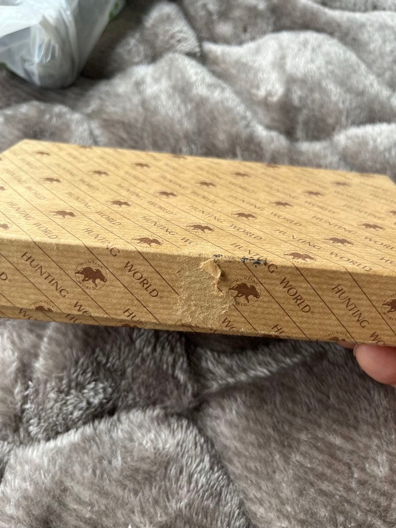 HUNTING WORLD ダークグリーン 長財布