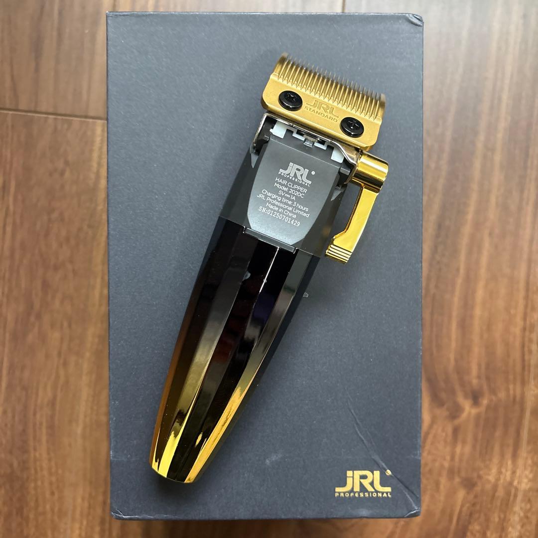 JRL FF-2020C バリカン ブラック&ゴールド　新品未使用　ラスト１本