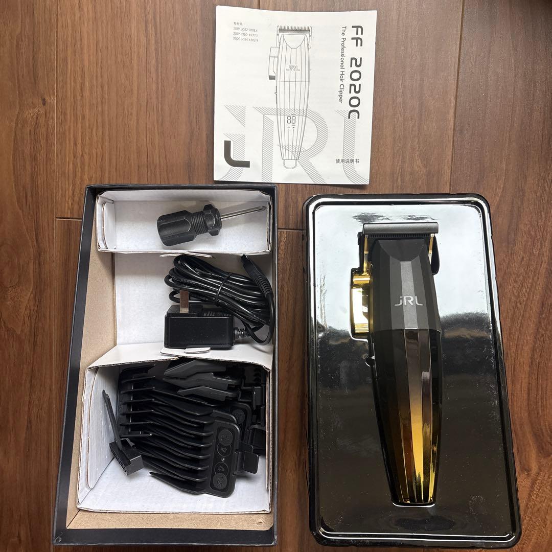 JRL FF-2020C バリカン ブラック&ゴールド　新品未使用　ラスト１本