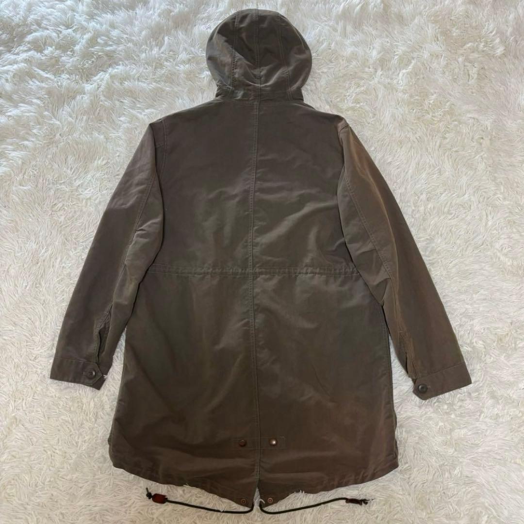 や*ま様 【フレッドペリー】2Way モッズコート　カーキ　メンズ　L