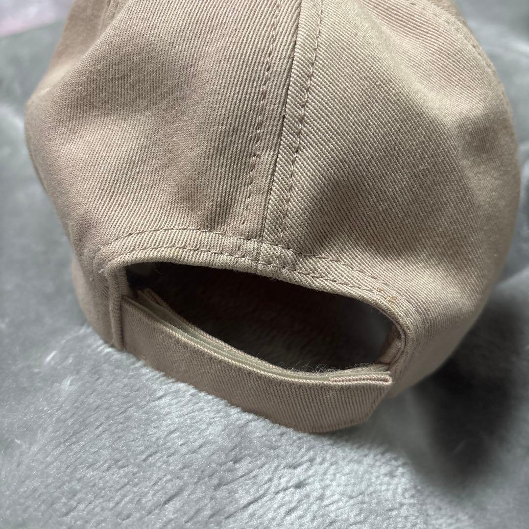 MONCLER モンクレール　ベースボールキャップ　ロゴ　ピンク　ベージュ　帽子