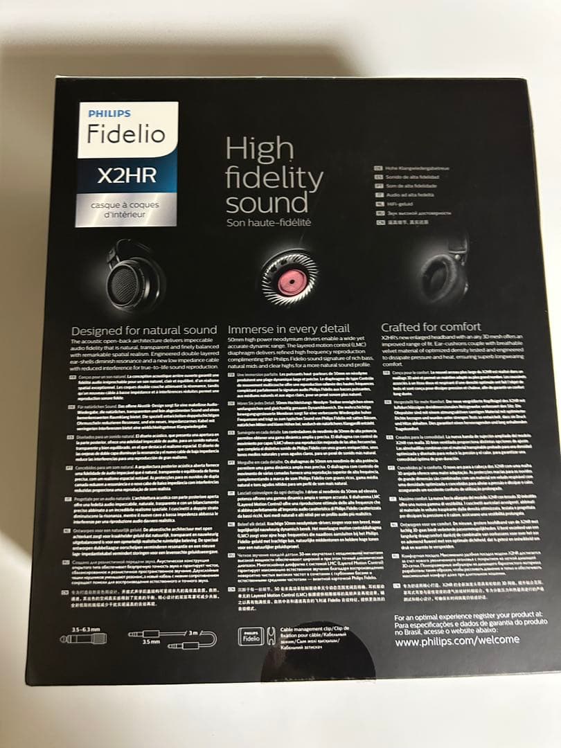 フィリップス　Fidelio開放型ヘッドホンX2HR