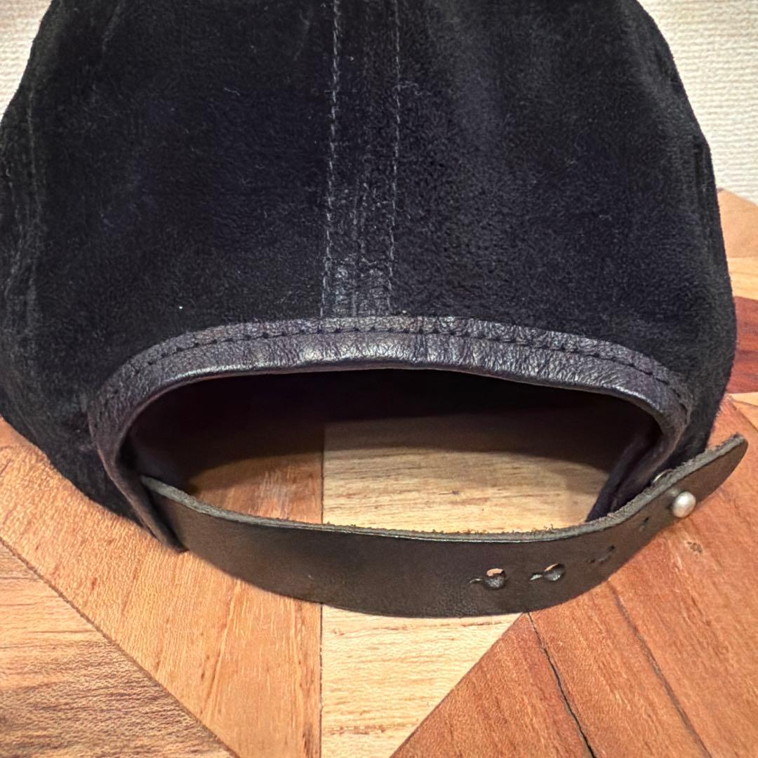 エンダースキーマ　ジェットキャップ　ブラック　スウェード