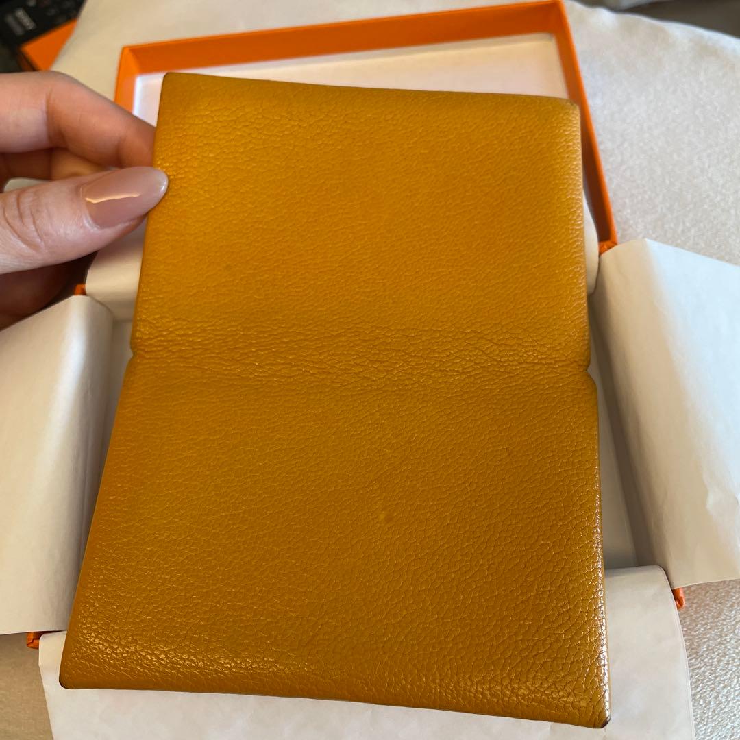 中古HERMESエルメス/名刺入れカルヴィ