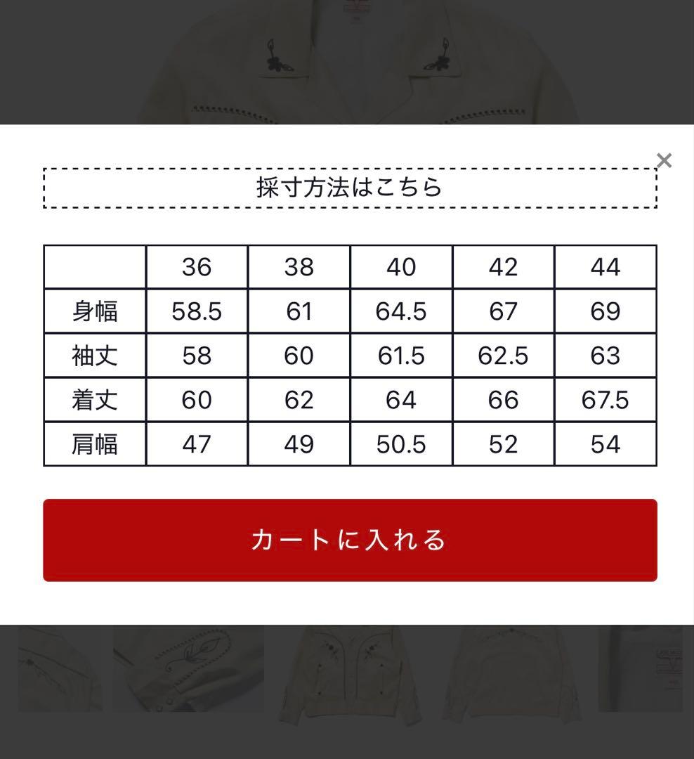 EMBROIDERED RAYON WESTERN JACKET 25ss 新作