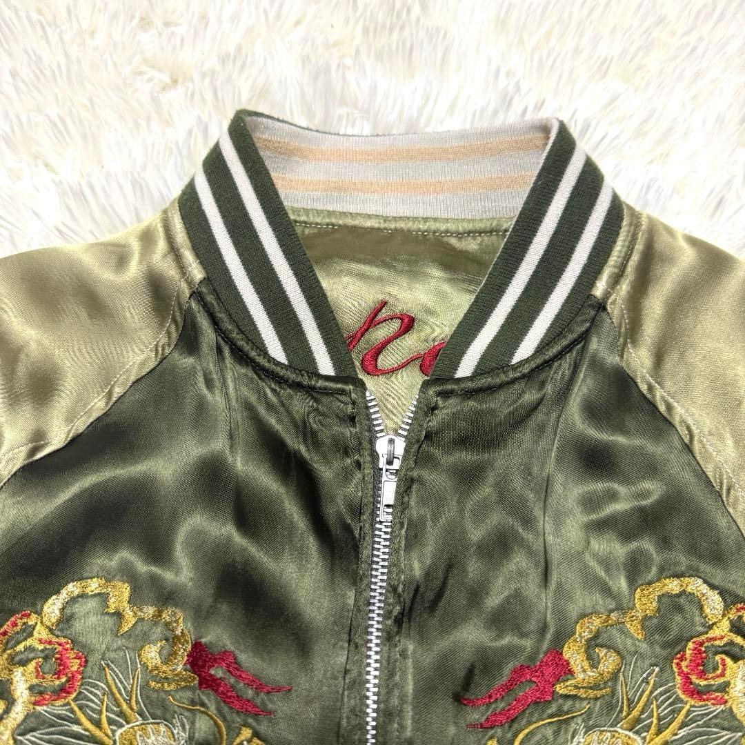 s.kee様✨AVIREX アヴィレックス 龍 虎 富士刺繍 リバーシブル