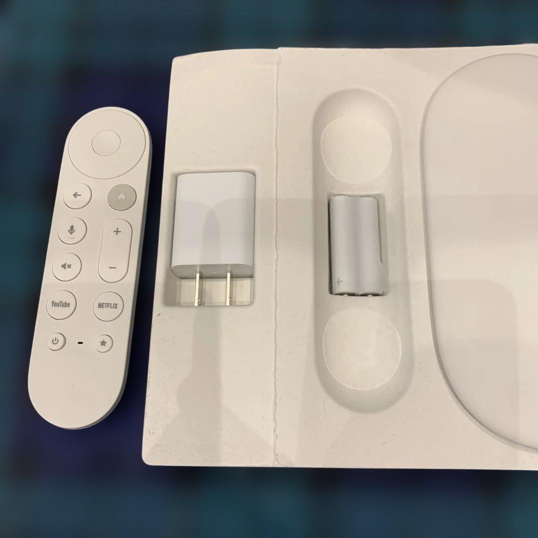 【新品未使用展示品】Google TV Streamer(4K)音声リモコン付き