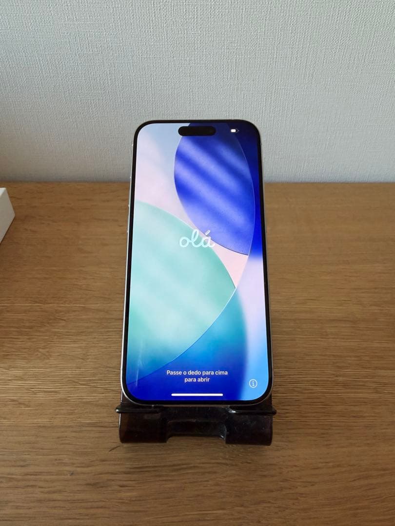 Apple iPhone15Pro white USA 無音 256GB