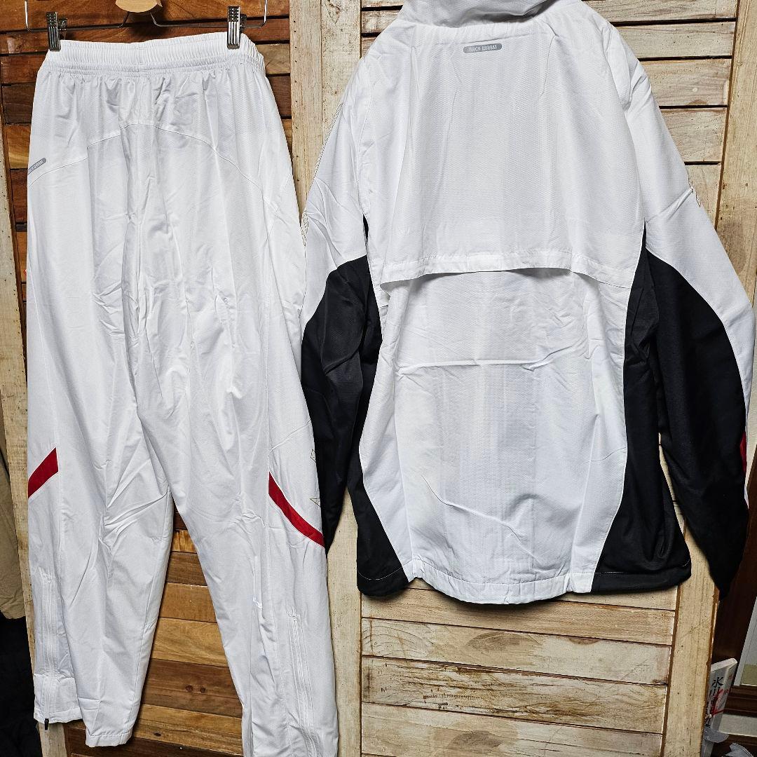 新品 アシックス ウィンドブレーカー 上下セット Oサイズ 防寒 発熱