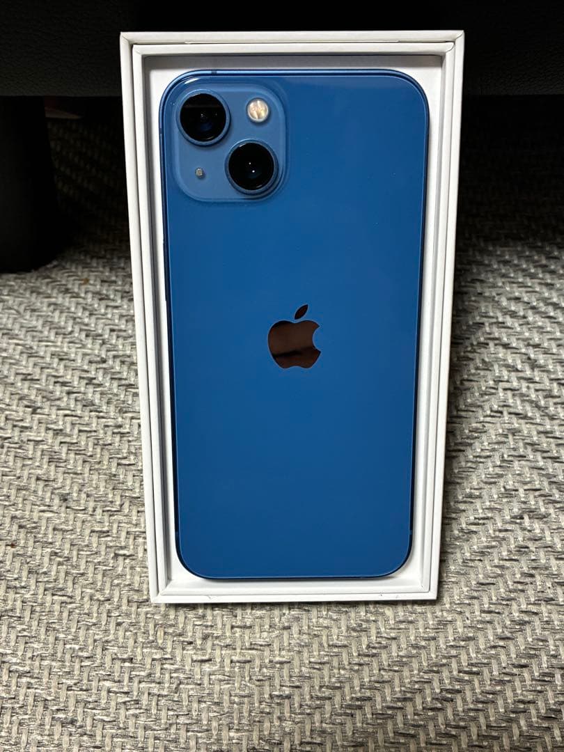 k*A様 【期間限定値下げ中】iPhone13 512GB ブルー　SIMフリー