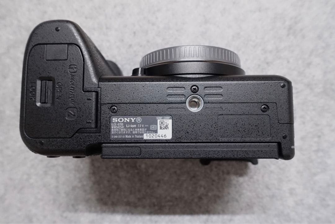 SONY α6700（ショット数1043回）