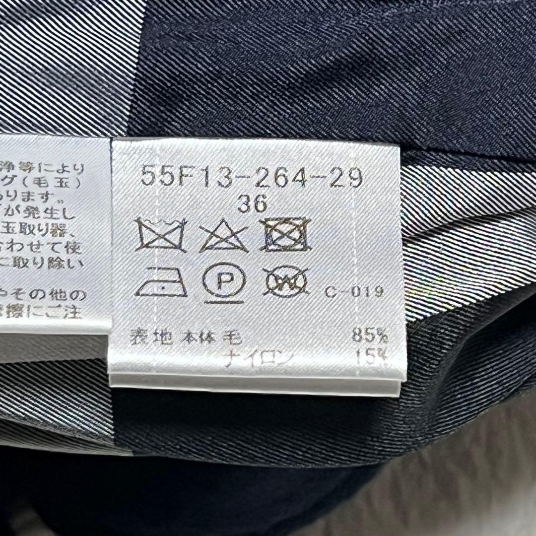 【美品】ブルーレーベルクレストブリッジ　スペリオルダブルビーバーブルゾン　36