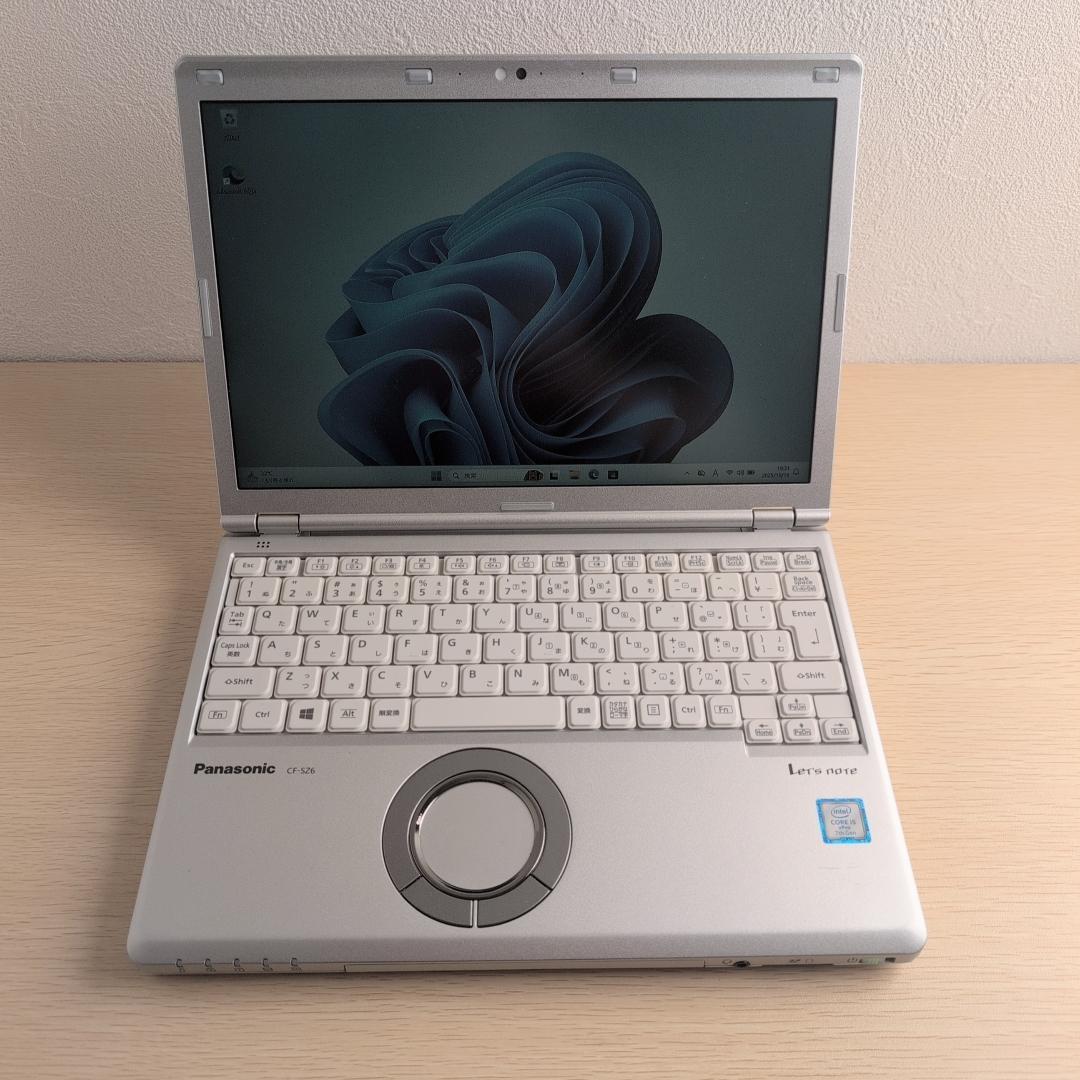 軽量快速PC Let's note CF-SZ6RDYVS 最新オフィス付き
