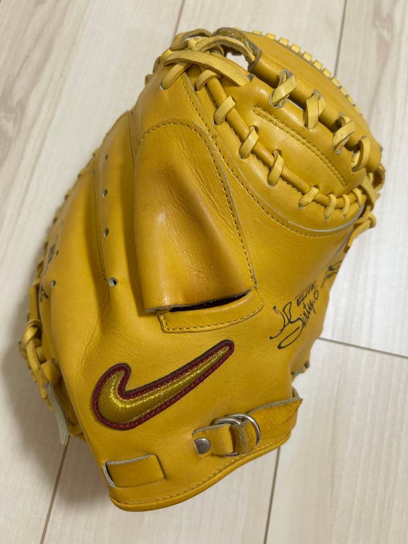 NIKE DIAMONDELITE硬式キャッチャーミット激レアモデル即戦力廃盤品