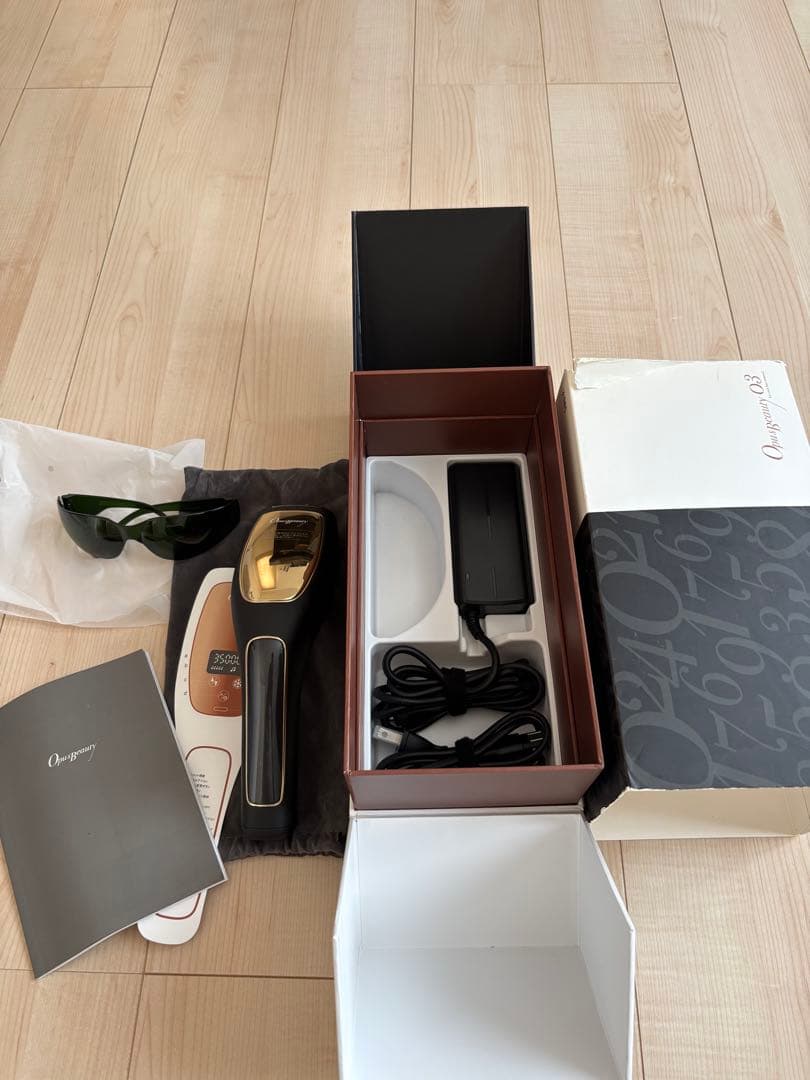 美品OpusBeauty03オーパスビューティーゼロスリー家庭用脱毛器３４万発