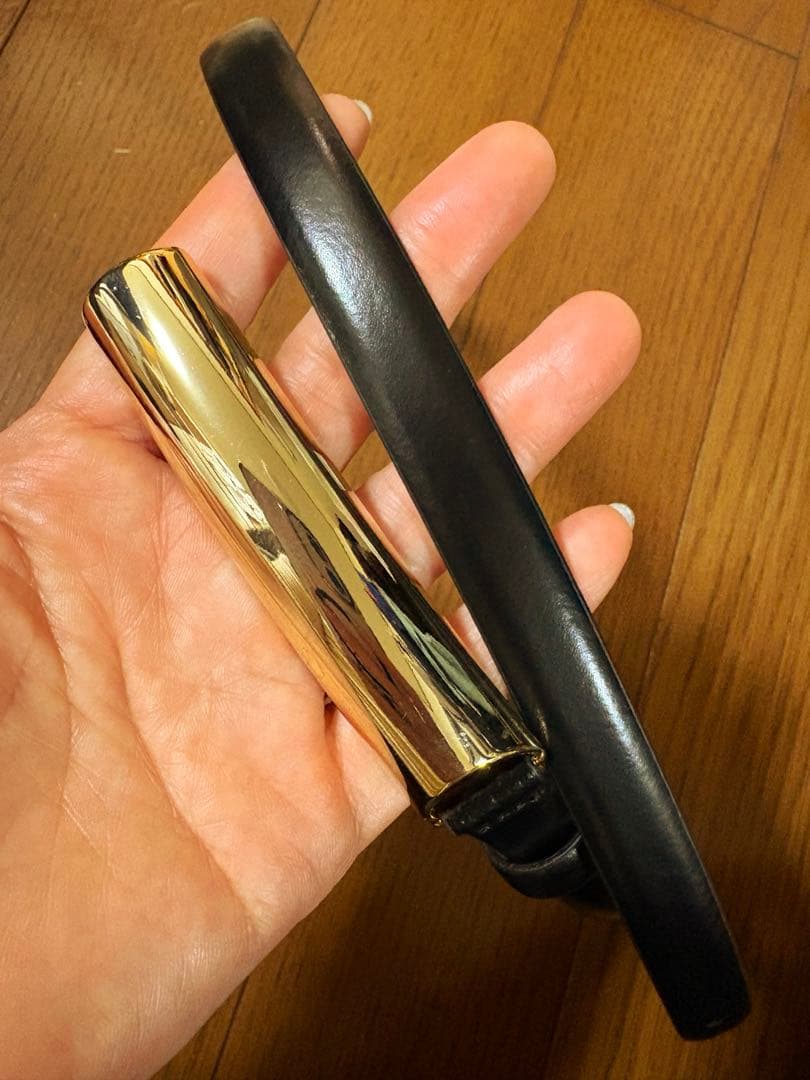 【新品未使用】アトリエアンボワーズ ベルト　ブラック　フリーサイズ