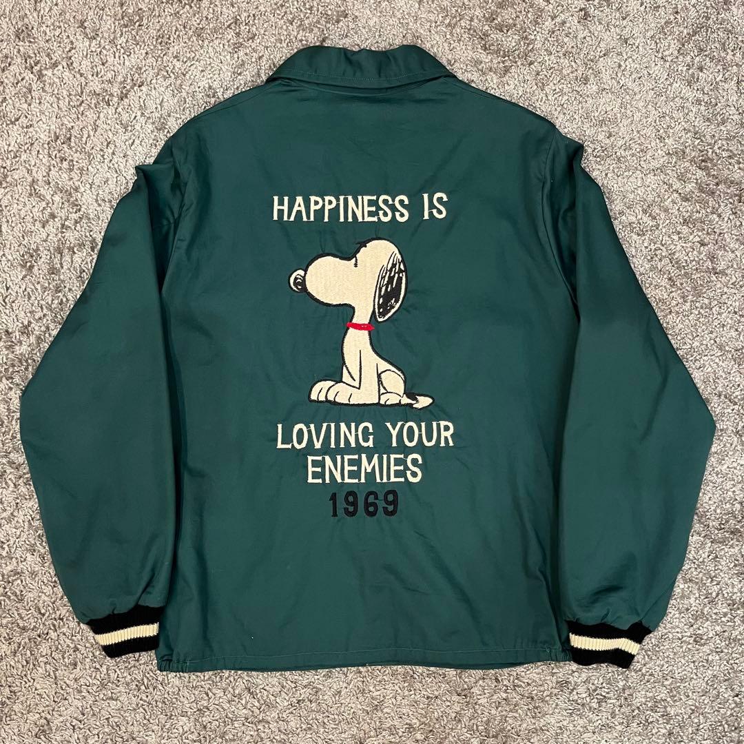 o*i様 テーラー東洋 スヌーピー ベトジャン Sサイズ グリーン 美品