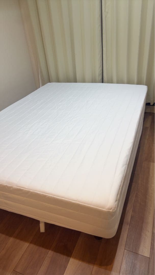 【ちいさん専用】1月中発送限定！無印良品　脚付マットレス　ポケットコイルダブル