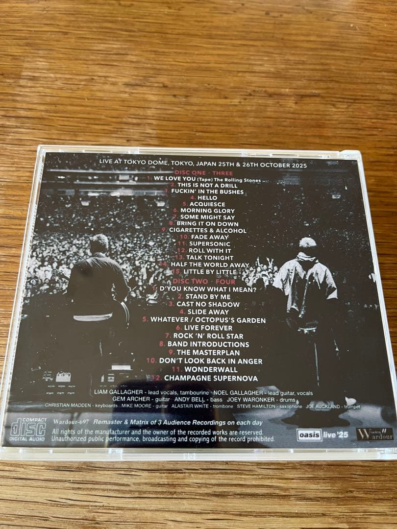 OASIS オアシス DEFINITIVE TOKYO DOME 2025