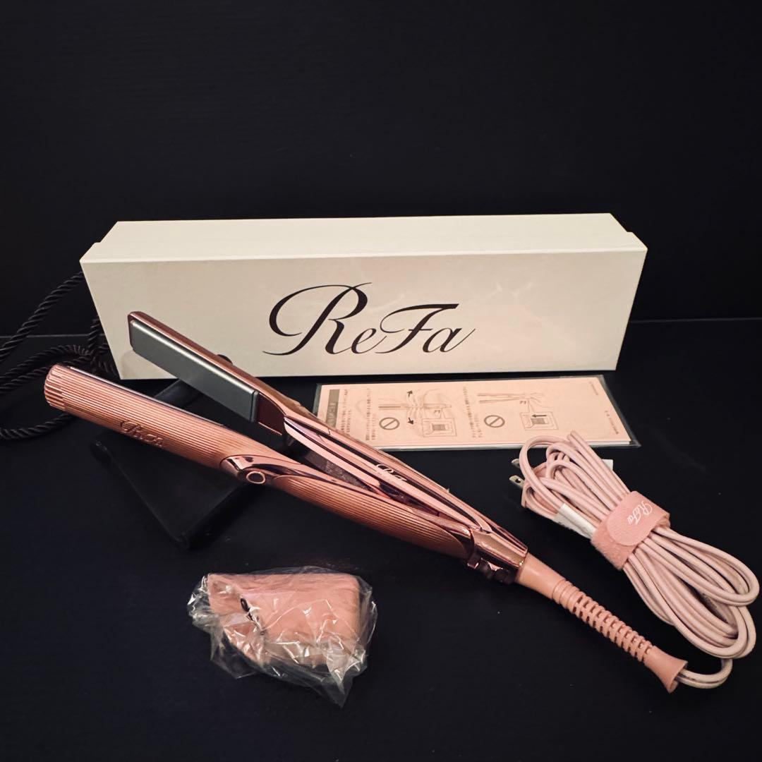 【極美品】ReFa ストレートアイロン RE-AT-05A ピンク