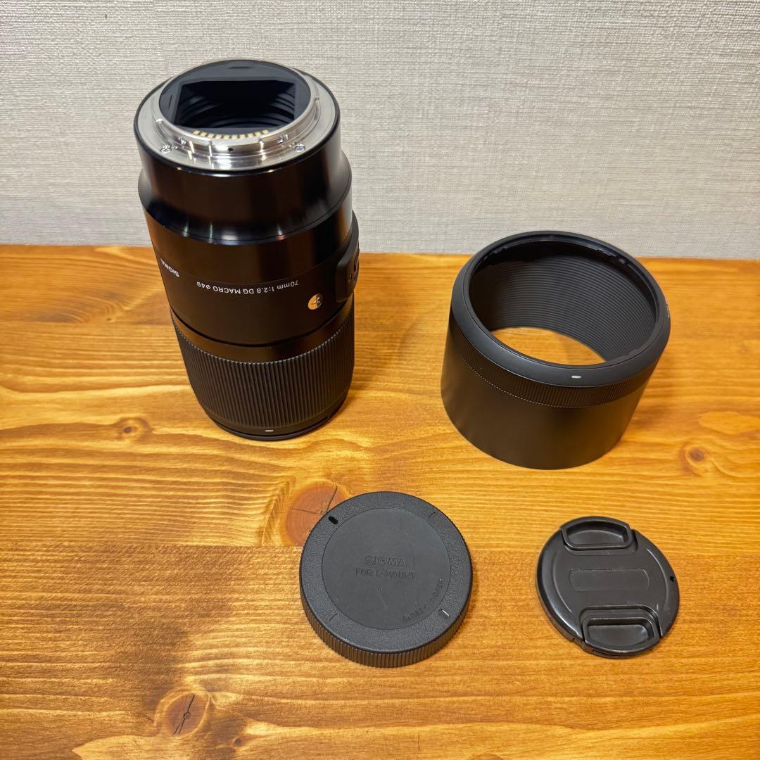 SIGMA 70mm f/2.8 DG MACRO レンズ Lマウント ライカ