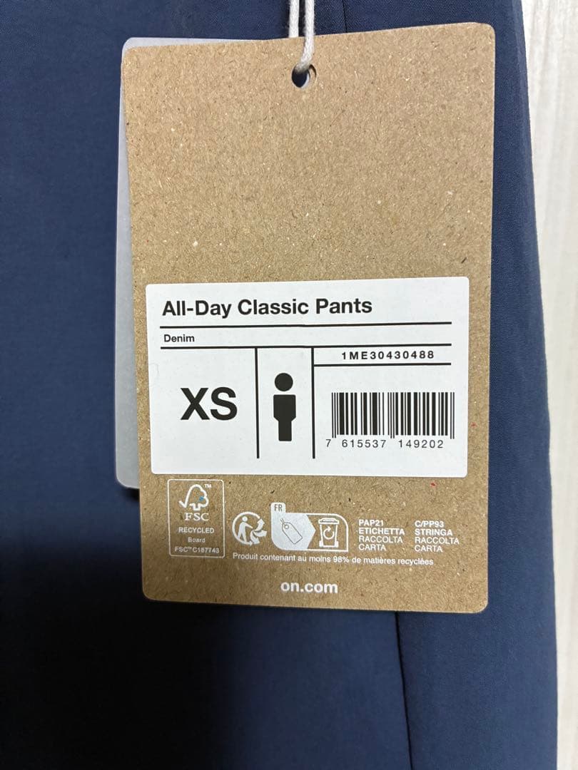 M*a様 On /All-Day Classic Pants XS メンズ