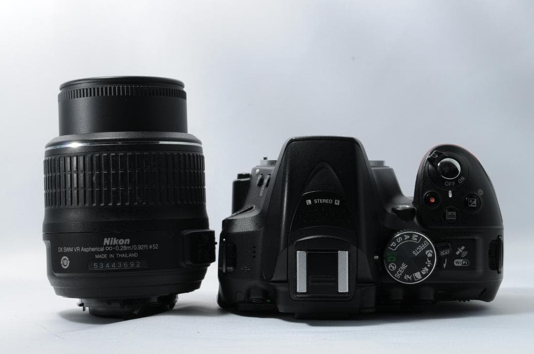 ご家族の成長記録に❗️Nikon D5300✨手ブレ補正＆WiFiでスマホ転送