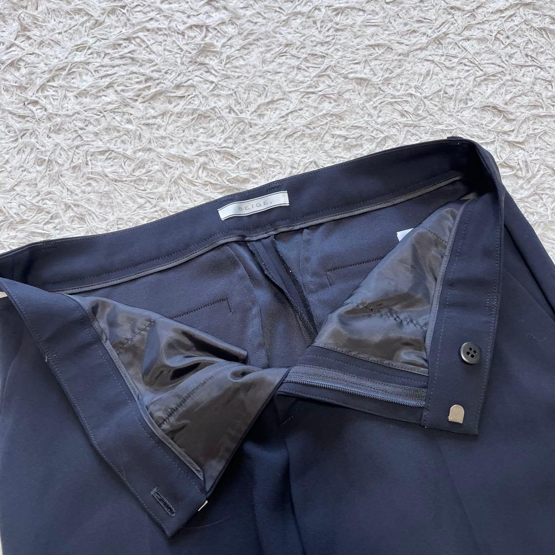 極美品 ベイジ Cindy ダブルカラー ジャケット パンツスーツ 近年 4/6