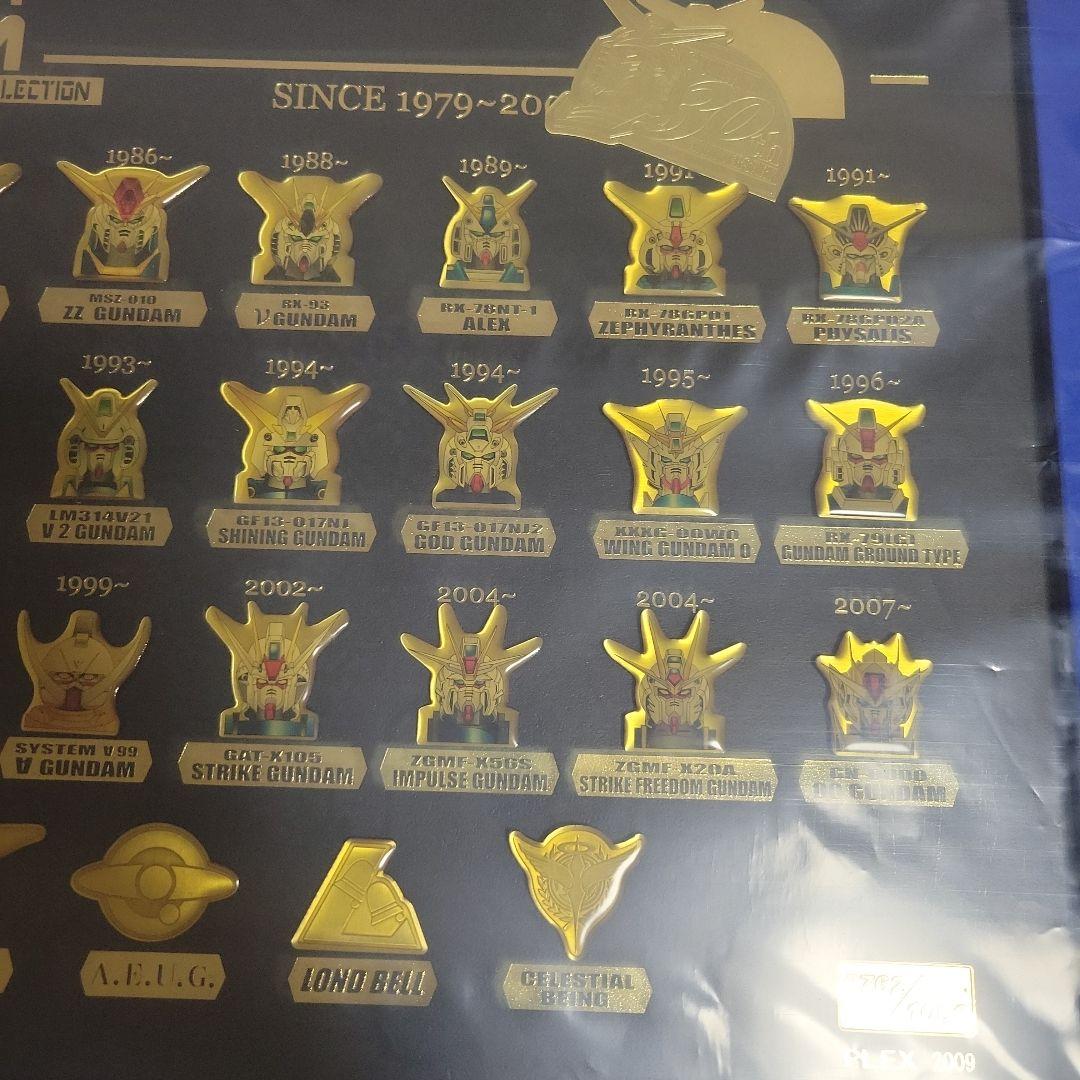 機動戦士ガンダム30周年記念ヒストリーピンバッジコレクション