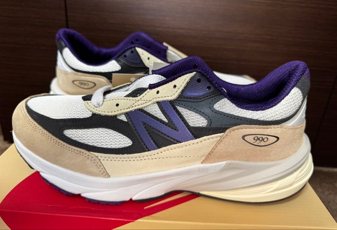 靴 New Balance 990V6 \"Plum\" 28.5cm