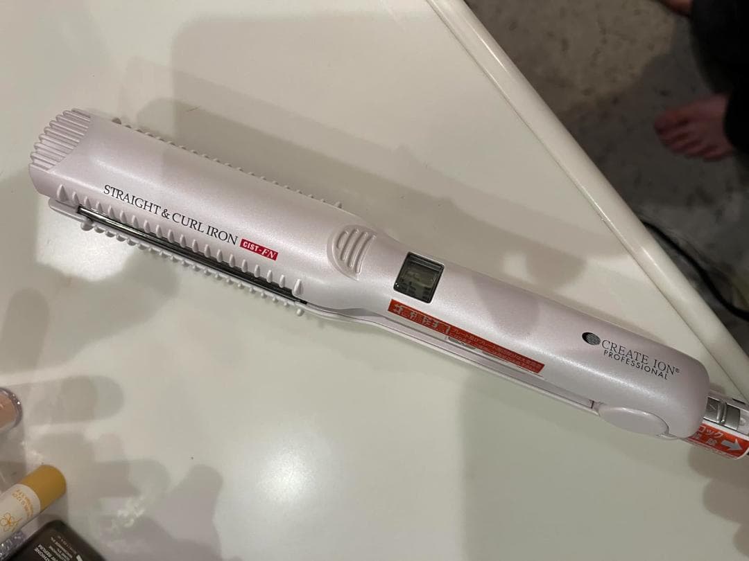 Create (クレイツ) イオン ストレート ＆ カールアイロン 2WAY ヘ