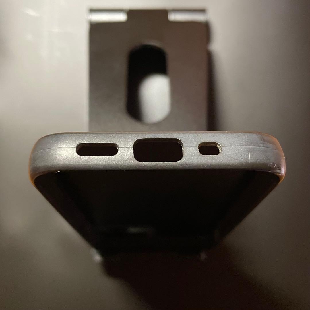 PRADA プラダ iPhone12mini ケース ブラック 三角ロゴ 金