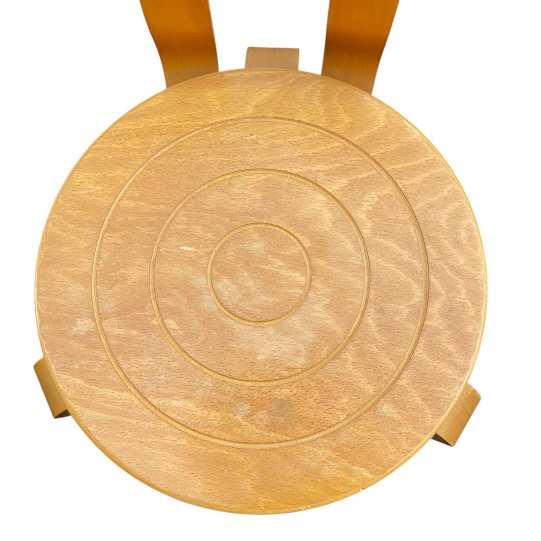 レトロ ヴィンテージ アンティーク チェア アルテック風 曲げ木 清掃 磨き