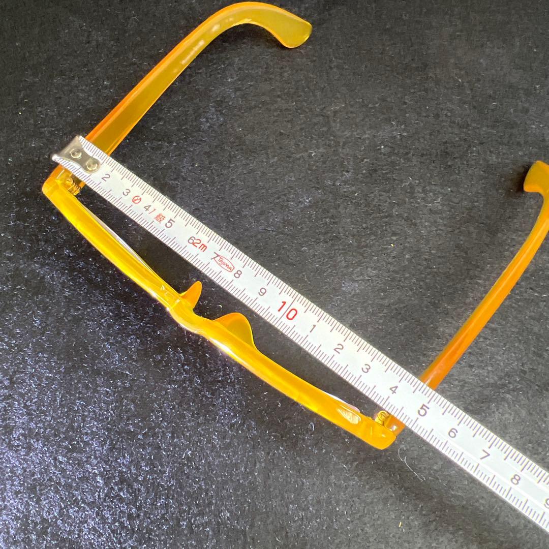 本白鼈甲　K18刻印金具厚手極上手眼鏡　ケース付　東Y7-1226☆1Fチヒオニ