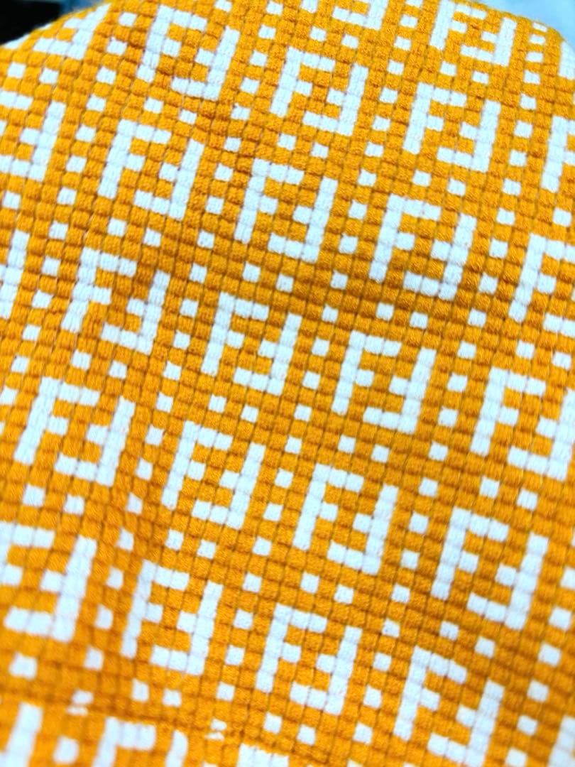 FENDI ロゴワンピース ドレス ノースリーブ 総柄