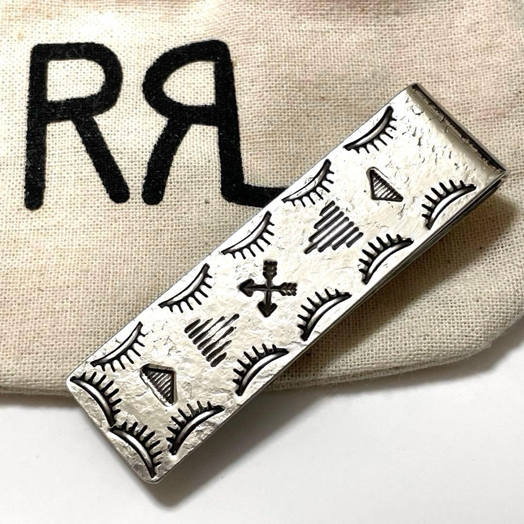 【良品】RRL マネークリップ ナバホ Silver925 ハンドメイド