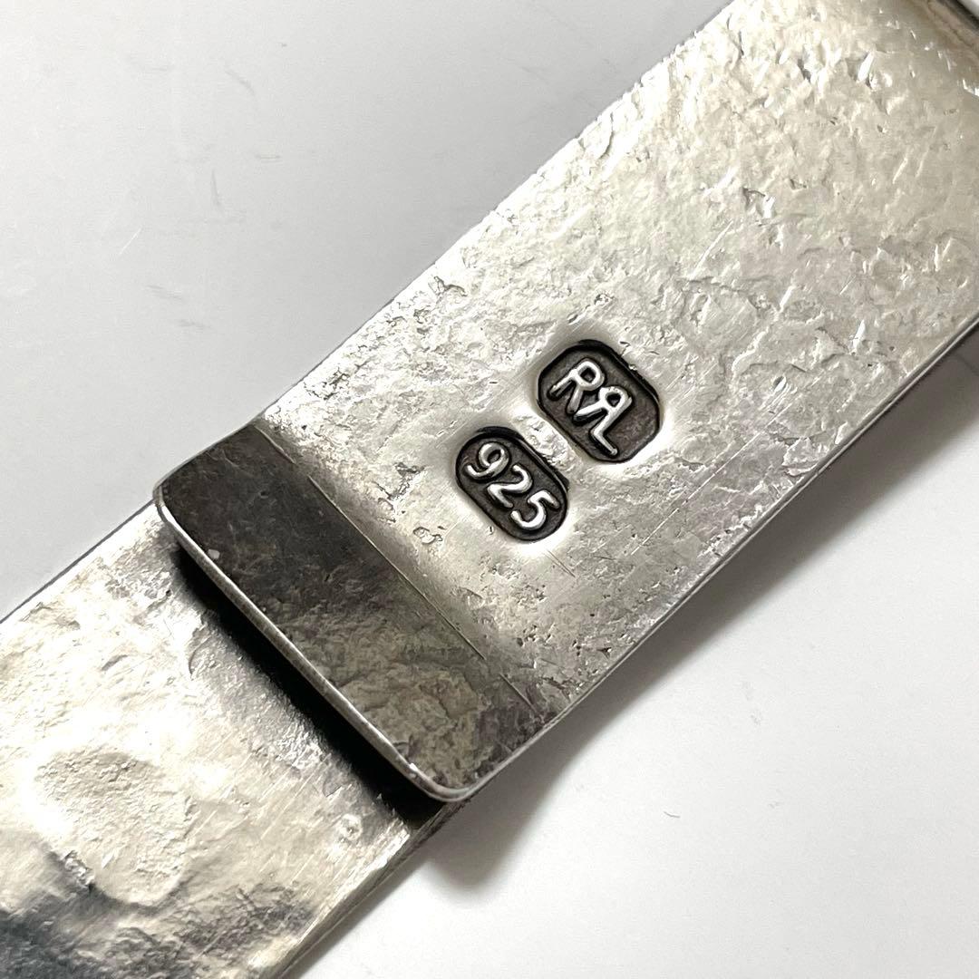 【良品】RRL マネークリップ ナバホ Silver925 ハンドメイド