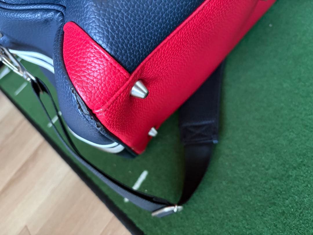   ボストンバッグ　ネイビー　ゴルフ