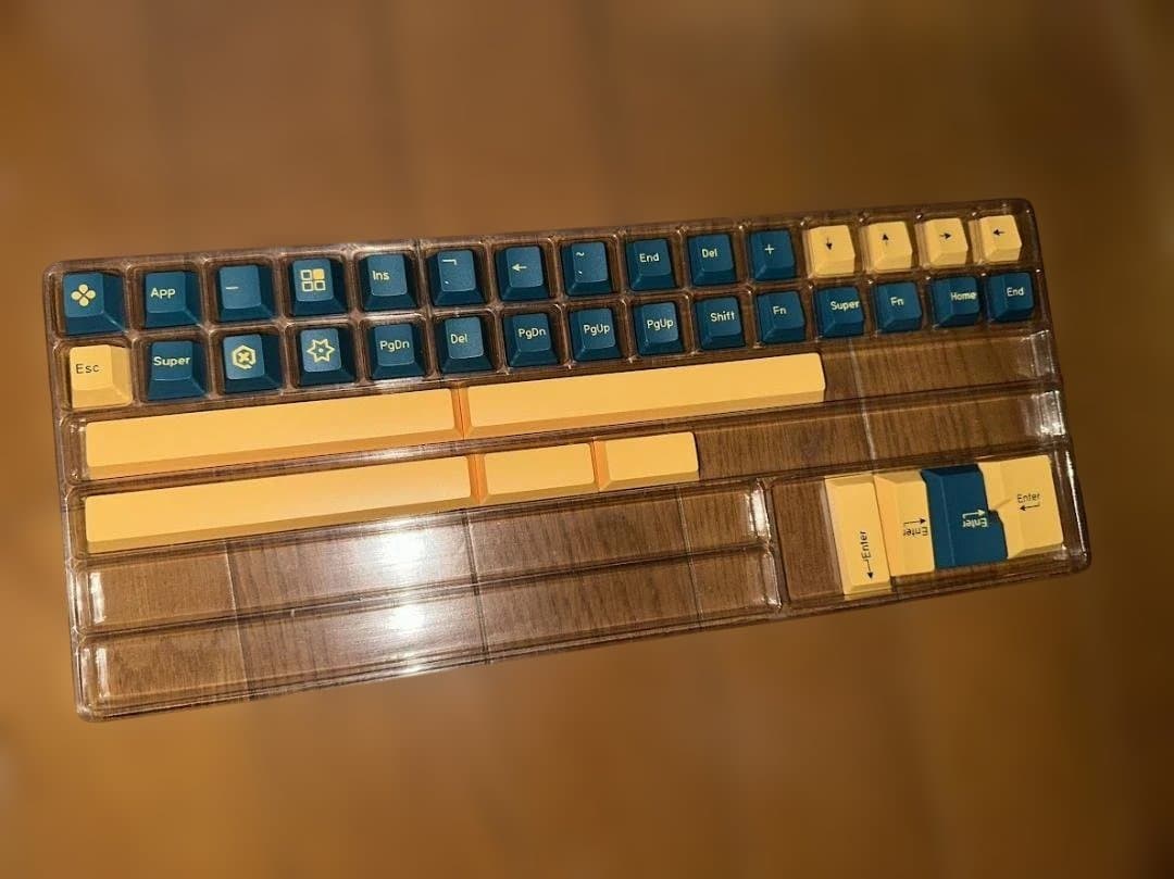 Weikav Stars75 メカニカルキーボード ISO配列プレートおまけ