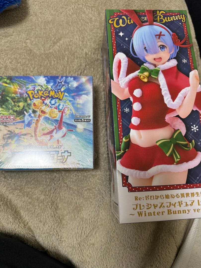 ポケカ　楽園ドラゴーナ　boxシュリンク未開封 フィギュア付き