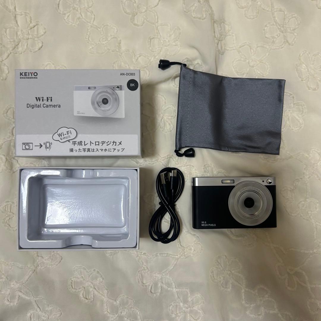 KEIYO AM-0020 Wi-Fiデジタルカメラ　デジカメ