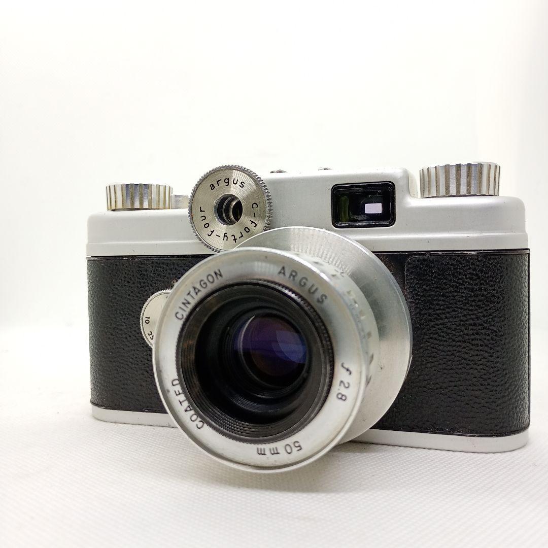 【整備済完動品】ARGUS C44 w/50,35　純正ケース+ファインダー付き