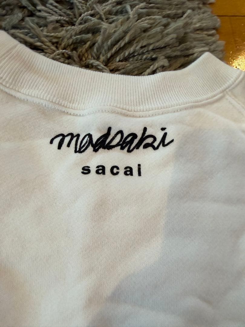 超美品！1回着用！sacai MADSAKI スウェット　サイズ4 人気サイズ！