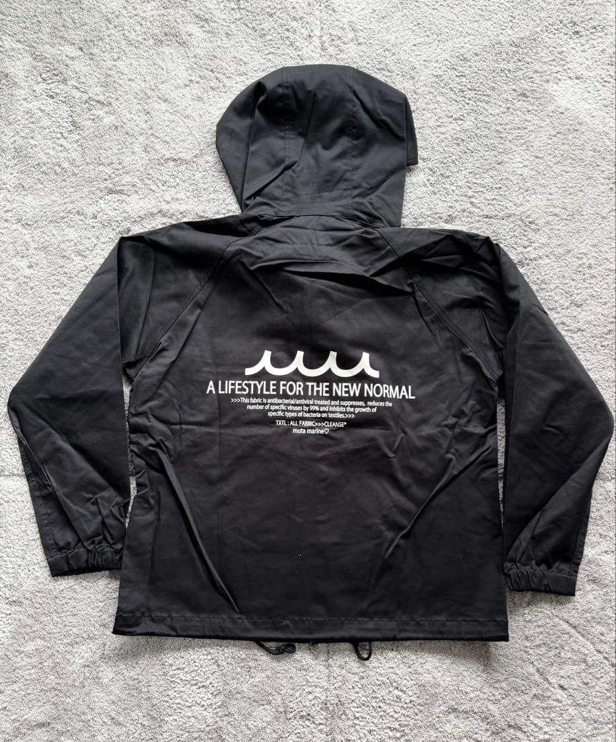 【新品】定価44,000円‼️mutaMARINEブルゾン　ブラックXL