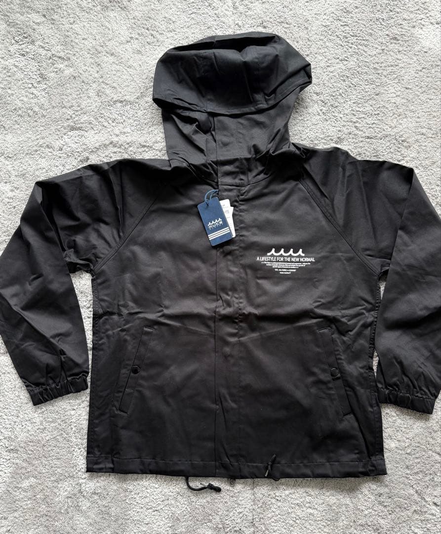 【新品】定価44,000円‼️mutaMARINEブルゾン　ブラックXL
