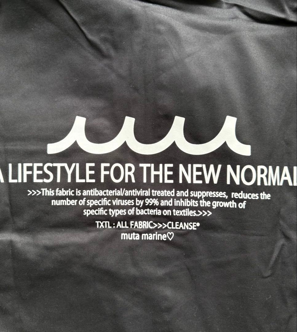 【新品】定価44,000円‼️mutaMARINEブルゾン　ブラックXL