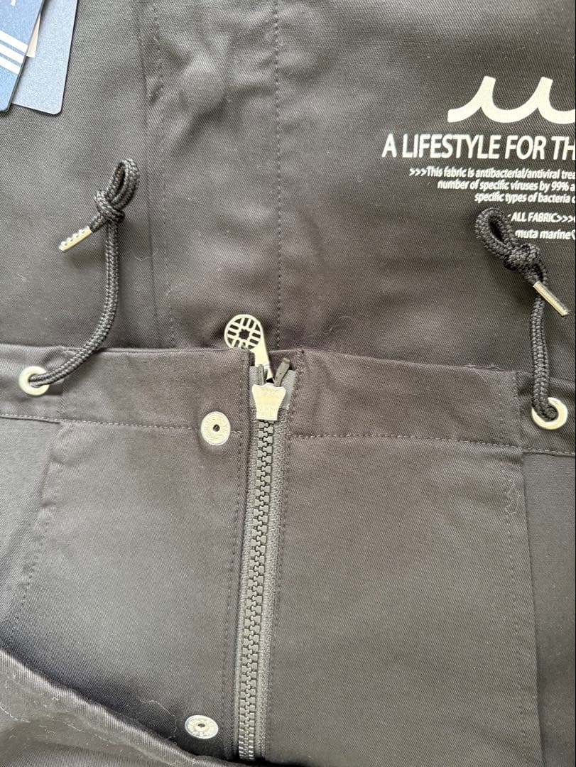 【新品】定価44,000円‼️mutaMARINEブルゾン　ブラックXL