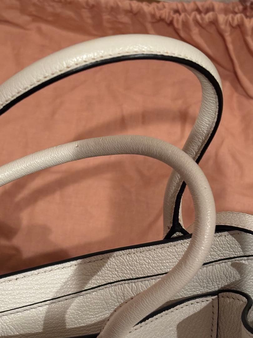 miumiu マドラス レザー 2WAY ハンドバッグ ショルダーバッグ