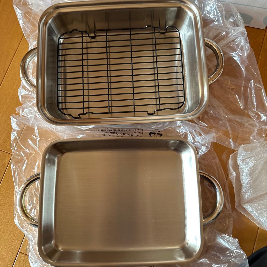 新品未使用ビタクラフトダブルグリル　専用ガラス蓋