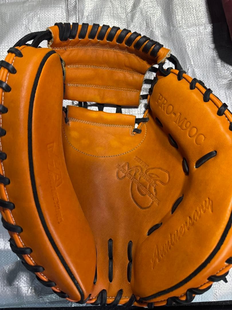 年内のみ⭐️限定カラー　ハタケヤマ軟式キャッチャーミット中国カラー